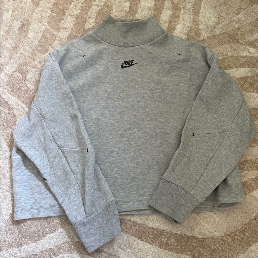 Nike Gray Turtleneck Sweater